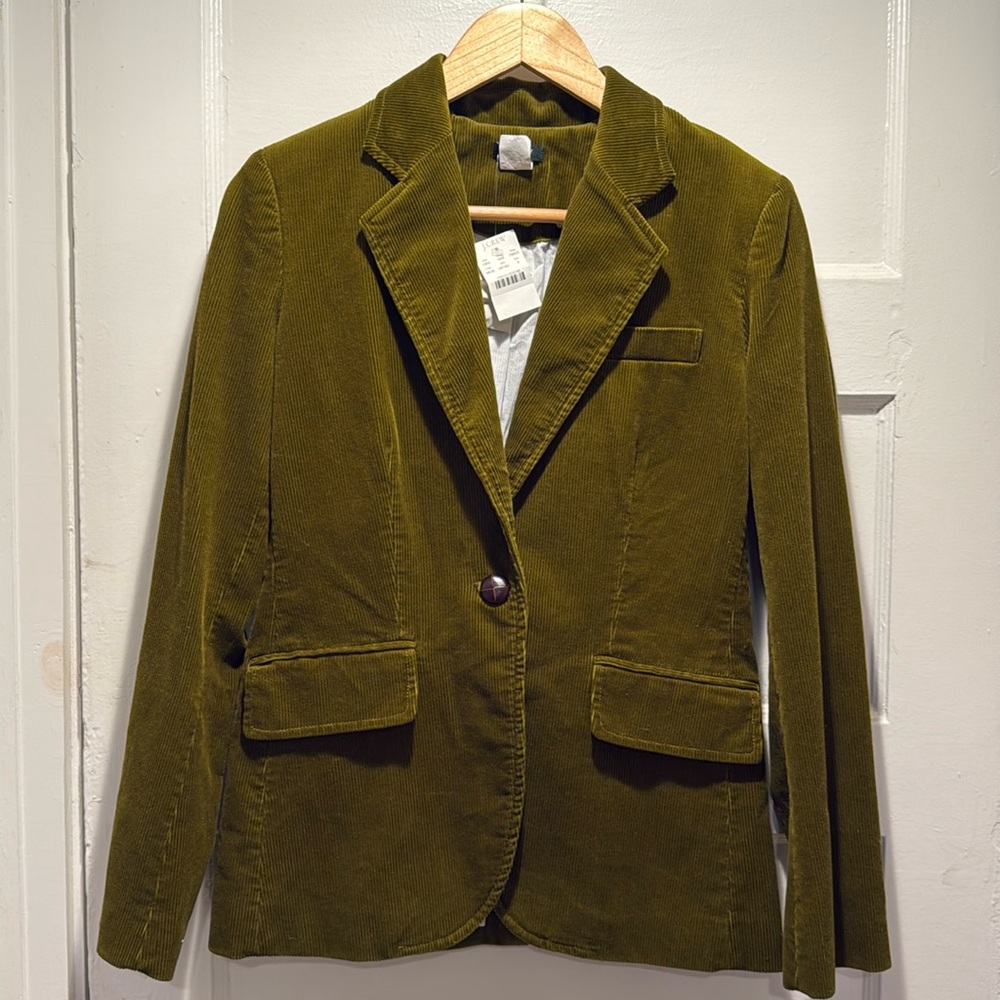 Corduroy Blazer